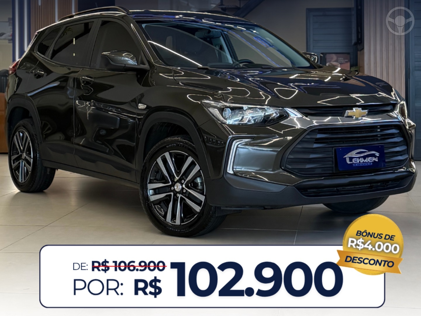 TRACKER 1.0 TURBO FLEX LT AUTOMÁTICO - 2024 - CAXIAS DO SUL