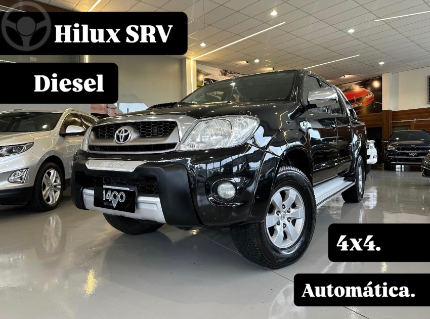 HILUX 3.0 SRV 4X4 CD 16V TURBO INTERCOOLER DIESEL 4P AUTOMÁTICO - 2011 - NOVO HAMBURGO