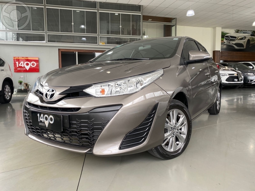 YARIS 1.5 XL PLUS CONNECT 16V FLEX 4P AUTOMÁTICO - 2020 - NOVO HAMBURGO