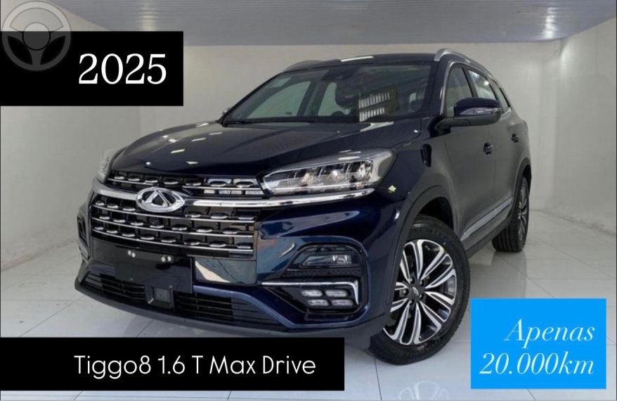 TIGGO 1.6 8 TGDI TXS MAX DRIVE 4P AUTOMÁTICO - 2025 - NOVO HAMBURGO