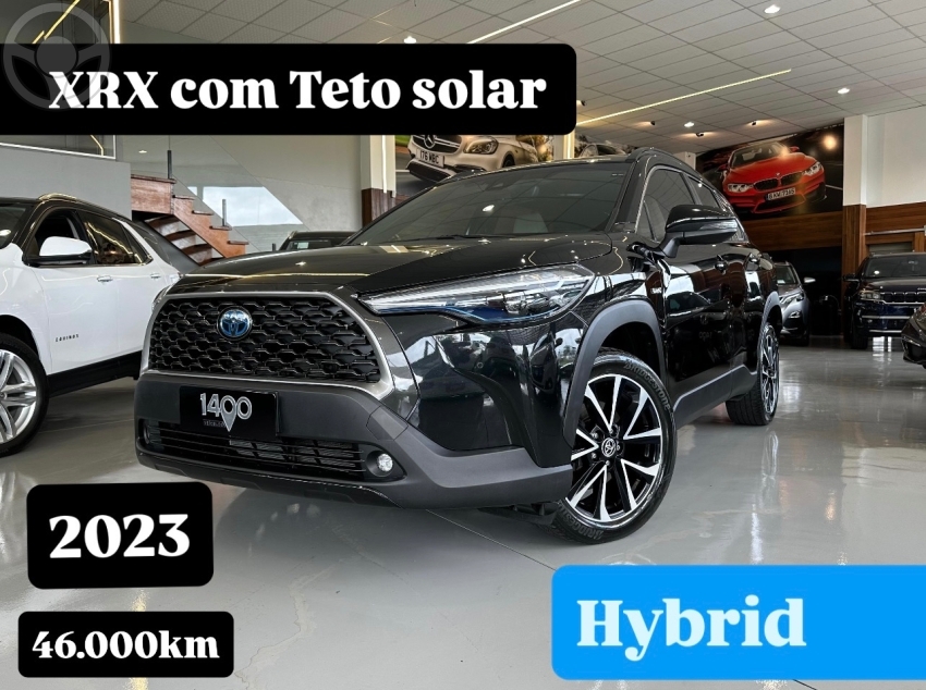 COROLLA 1.8 CROSS XRX 16V HÍBRIDO 4P AUTOMÁTICO - 2023 - NOVO HAMBURGO