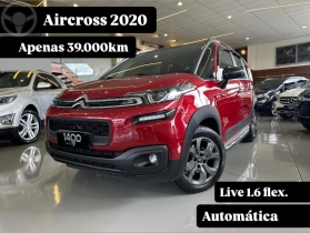 aircross 1.6 live 16v flex 4p automatico 2020 novo hamburgo