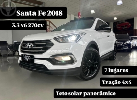 santa fe 3.3 mpfi 4x4 7 lugares v6 270cv 4p automatico 2018 novo hamburgo