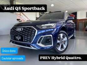 q5 2.0 55 tfsi phev sportback performance black quattro hibrido 4p automatico 2022 novo hamburgo