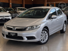 civic 1.8 lxs 16v flex 4p automatico 2013 novo hamburgo