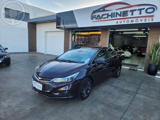 CRUZE SEDAN LTZ 1.4 TURBO DE NA RARA COR VINHO - 2019 - SOLEDADE