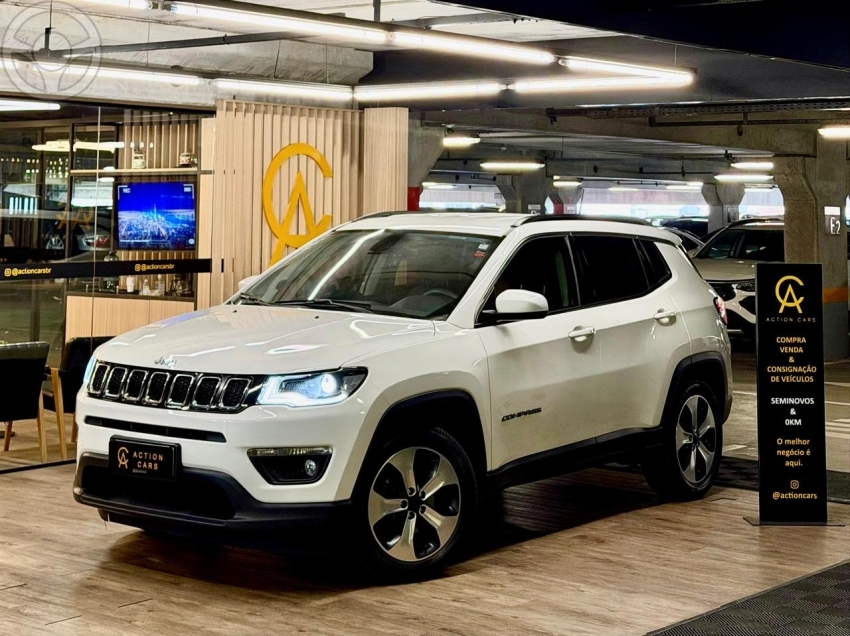 COMPASS 2.0 16V FLEX LONGITUDE AUTOMÁTICO - 2018 - PORTO ALEGRE