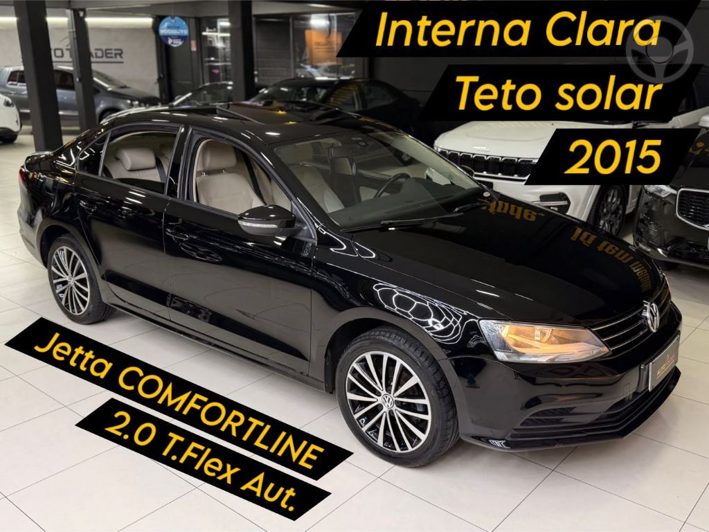 JETTA COMFORTLINE 2.0 T.FLEX 8V 4P TIPT. - 2015 - CHARQUEADAS