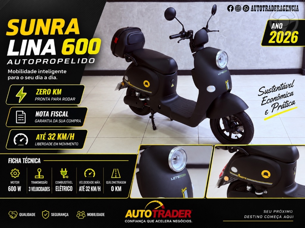 LINA AUTOPROPELIDO - 2026 - CHARQUEADAS