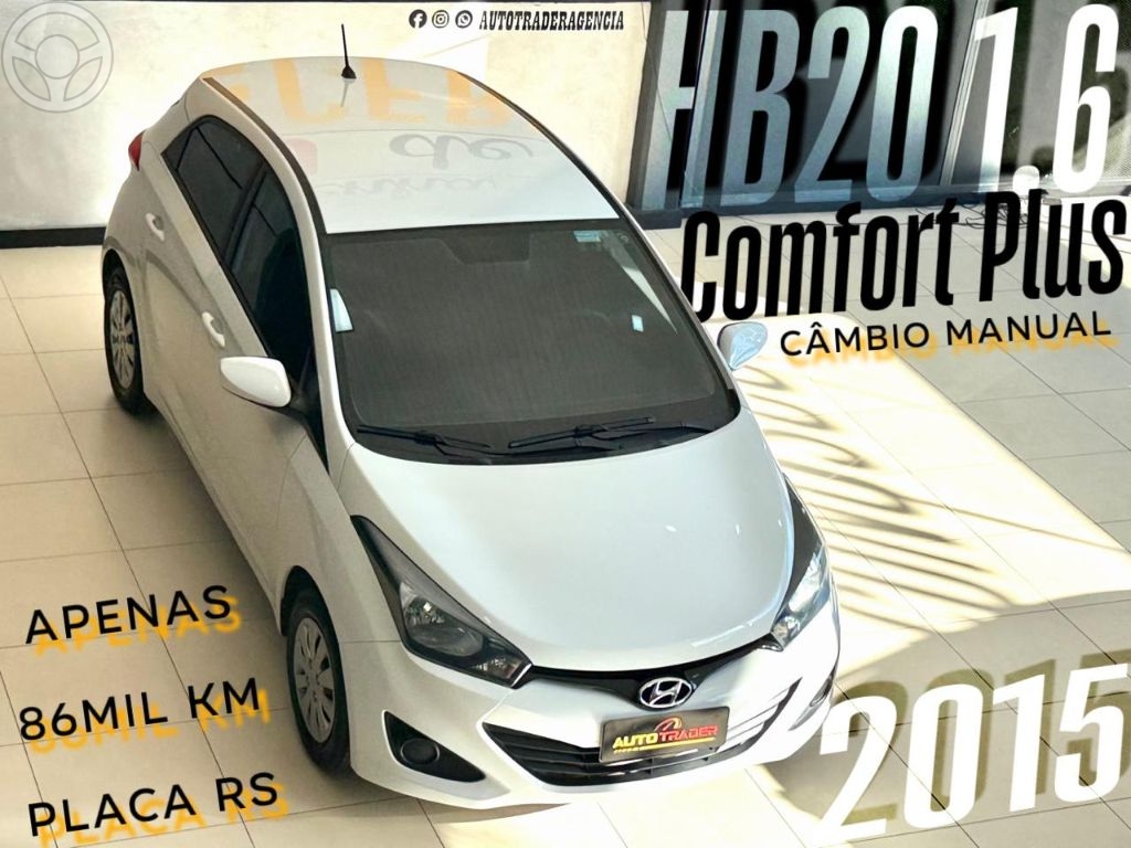 HB20 C./C.PLUS/C.STYLE 1.6 FLEX 16V MEC. - 2015 - CHARQUEADAS