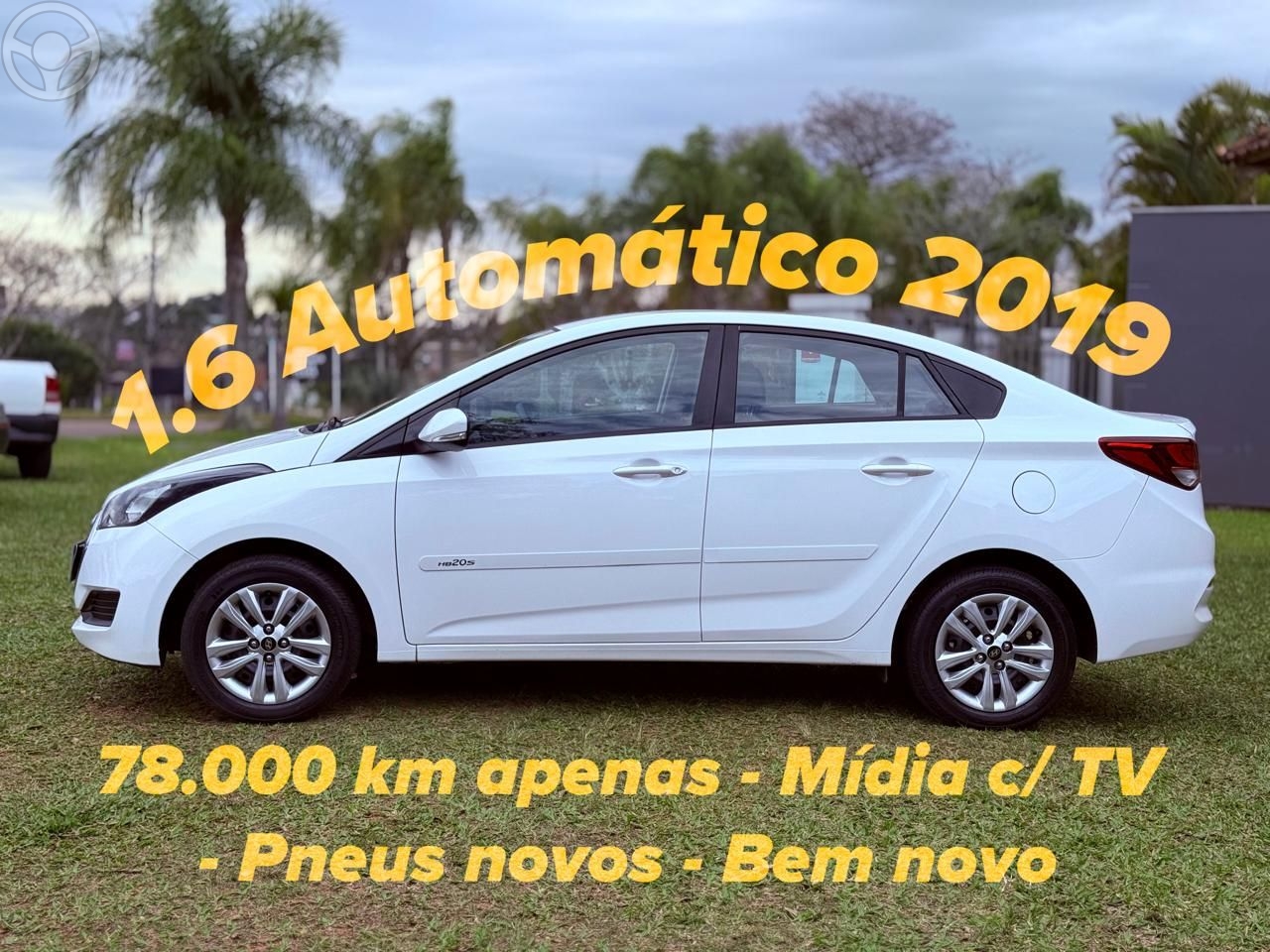 HB20S C.STYLE/C.PLUS1.6 FLEX 16V AUT. 4P - 2019 - CHARQUEADAS