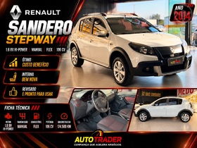 sandero stepway hi power 1.6 8v 5p 2014 charqueadas