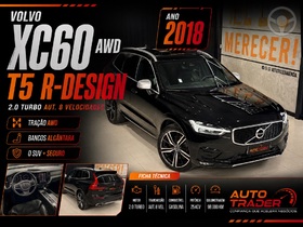 xc 60 t 5 r design 2.0 awd 5p 2018 charqueadas