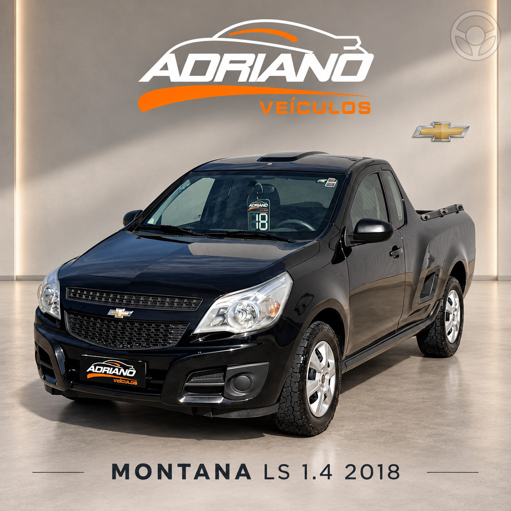 MONTANA 1.4 MPFI LS CS 8V FLEX 2P MANUAL - 2018 - SANTA CRUZ DO SUL