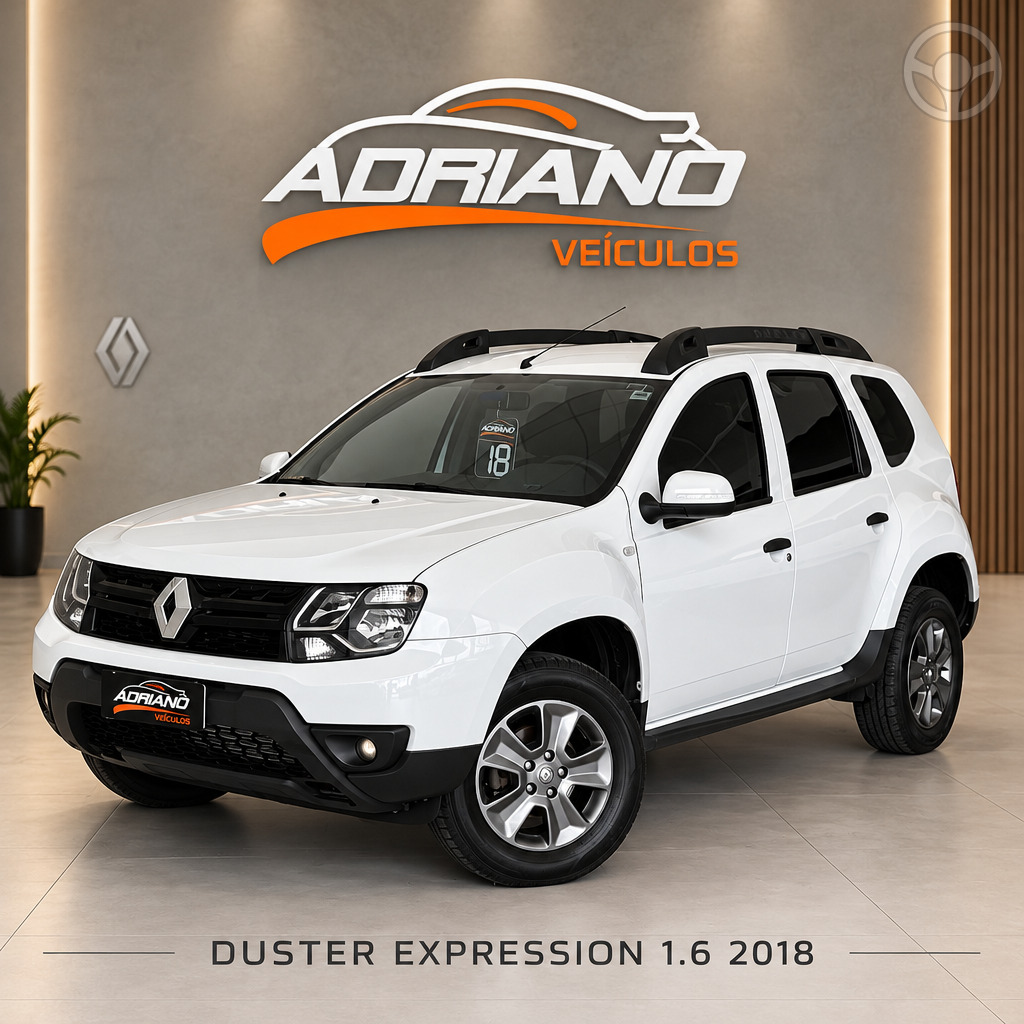 DUSTER 1.6 EXPRESSION 4X2 16V FLEX 4P MANUAL - 2018 - SANTA CRUZ DO SUL