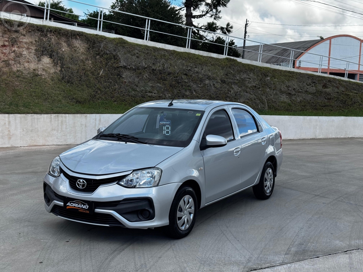 ETIOS 1.5 X SEDAN 16V FLEX 4P MANUAL - 2018 - SANTA CRUZ DO SUL