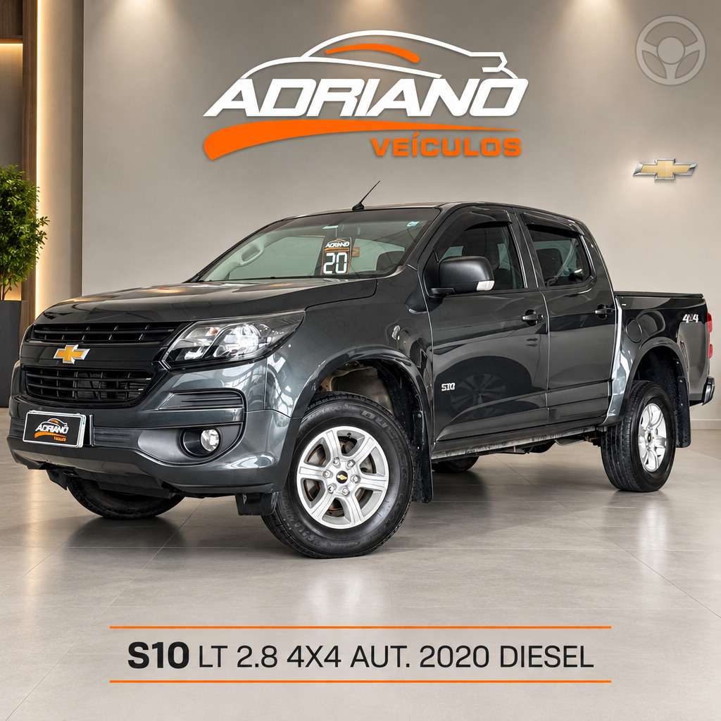 S10 2.8 LT 4X4 CD 16V TURBO DIESEL 4P AUTOMÁTICO - 2020 - SANTA CRUZ DO SUL