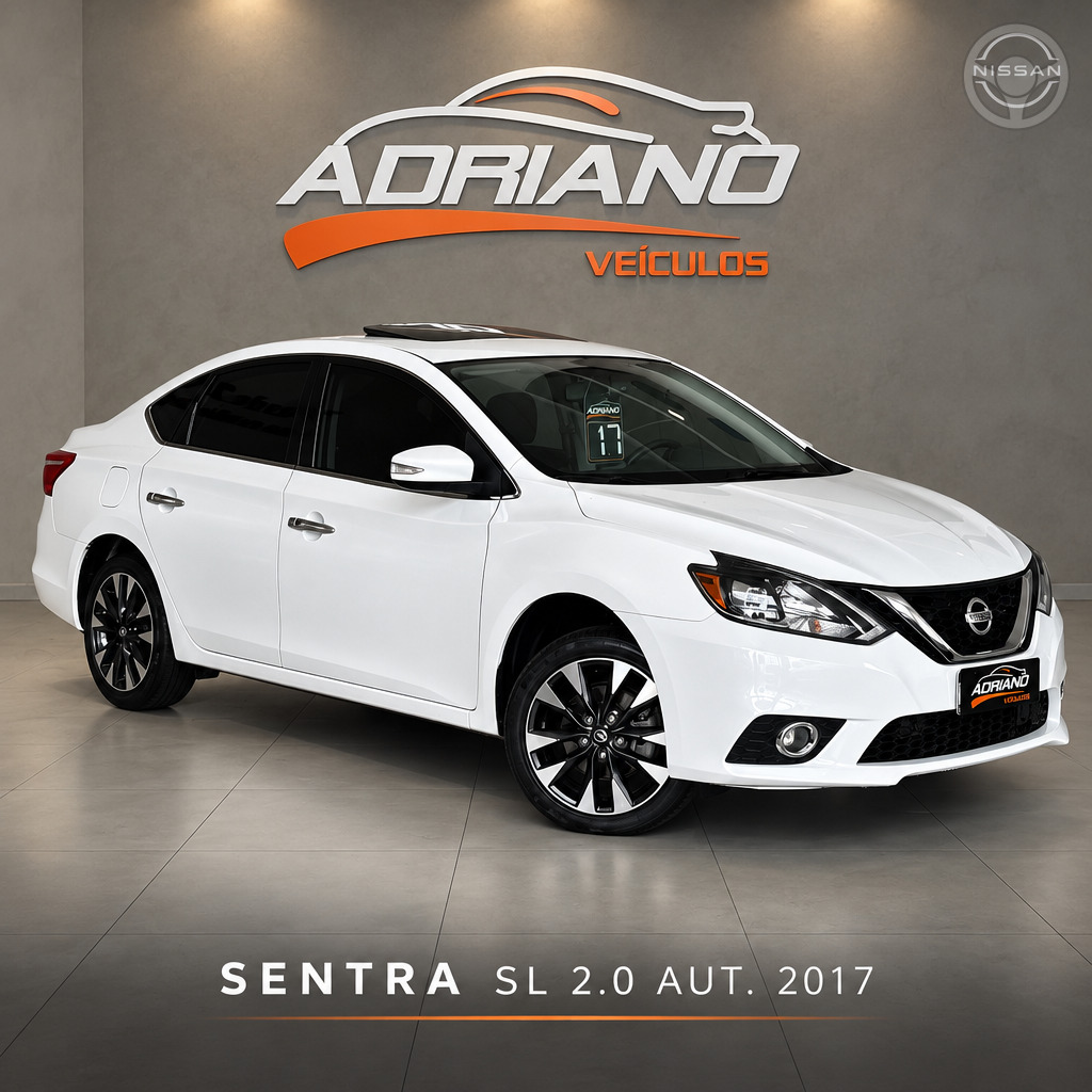 SENTRA 2.0 SL 16V FLEX 4P AUTOMÁTICO - 2017 - SANTA CRUZ DO SUL