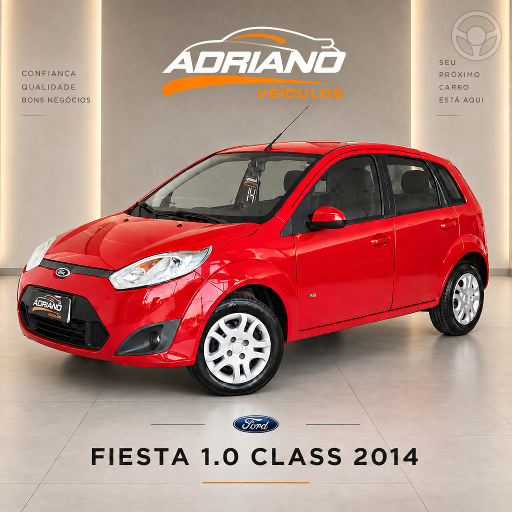 FIESTA 1.0 MPI CLASS 8V FLEX 4P MANUAL - 2014 - SANTA CRUZ DO SUL