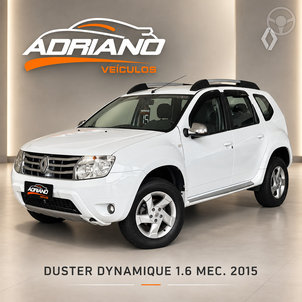 DUSTER 1.6 DYNAMIQUE 4X2 16V FLEX 4P MANUAL - 2015 - SANTA CRUZ DO SUL