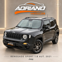 renegade 1.8 16v flex sport 4p automatico 2021 santa cruz do sul