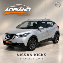 kicks 1.6 16v flex s xtronic 4p automatico 2018 santa cruz do sul