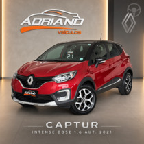 captur 1.6 16v intense bose flex 4p automatico 2021 santa cruz do sul