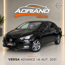 versa 1.6 advance 16v flex 4p automatico 2021 santa cruz do sul
