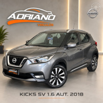 kicks 1.6 sv 16v flexstart 4p automatico 2018 santa cruz do sul