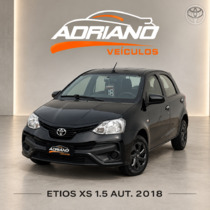 ETIOS 1.5 XS 16V FLEX 4P AUTOMÁTICO