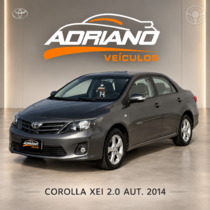 corolla 2.0 xei 16v flex 4p automatico 2014 santa cruz do sul