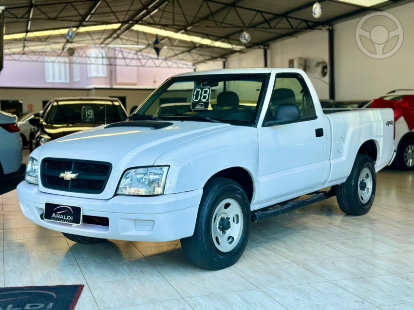 S10 2.8 COLINA 4X4 CS 12V TURBO ELECTRONIC INTERCOOLER DIESEL 2P MANUAL - 2008 - VACARIA