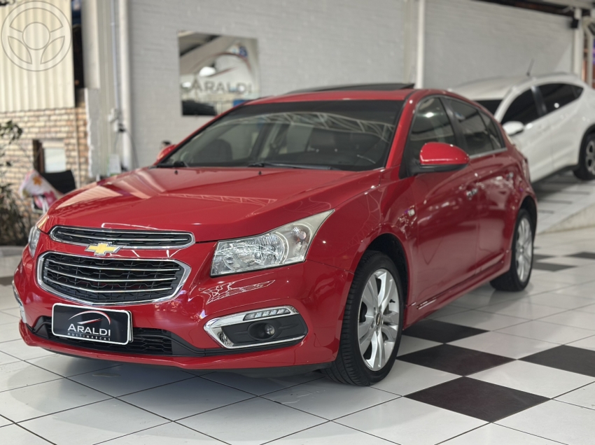 CRUZE 1.8 LTZ SPORT6 16V FLEX 4P AUTOMÁTICO - 2015 - VACARIA
