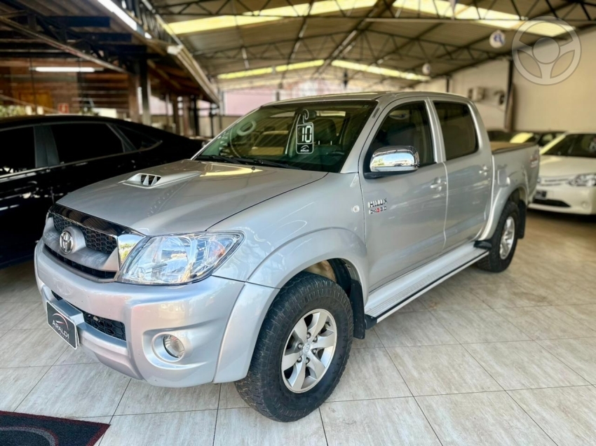 HILUX 3.0 SRV 4X4 CD 16V TURBO INTERCOOLER DIESEL 4P AUTOMÁTICO - 2010 - LAGOA VERMELHA