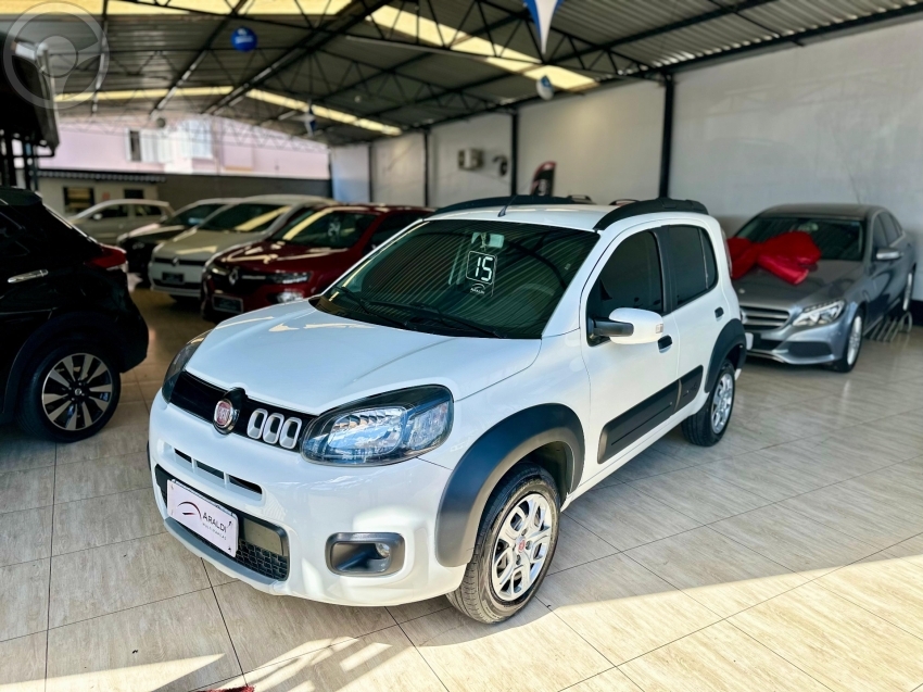 UNO 1.4 EVO WAY 8V FLEX 4P MANUAL - 2015 - LAGOA VERMELHA