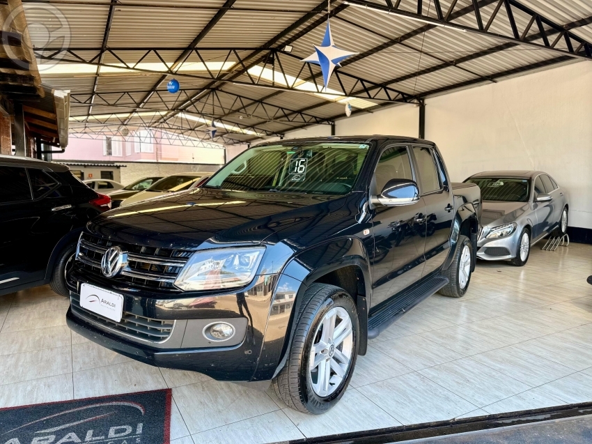 AMAROK 2.0 HIGHLINE 4X4 CD 16V TURBO INTERCOOLER DIESEL 4P AUTOMÁTICO - 2016 - LAGOA VERMELHA