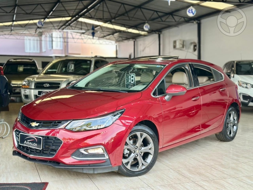 CRUZE 1.4 TURBO LTZ SPORT6 16V FLEX 4P AUTOMÁTICO - 2018 - LAGOA VERMELHA
