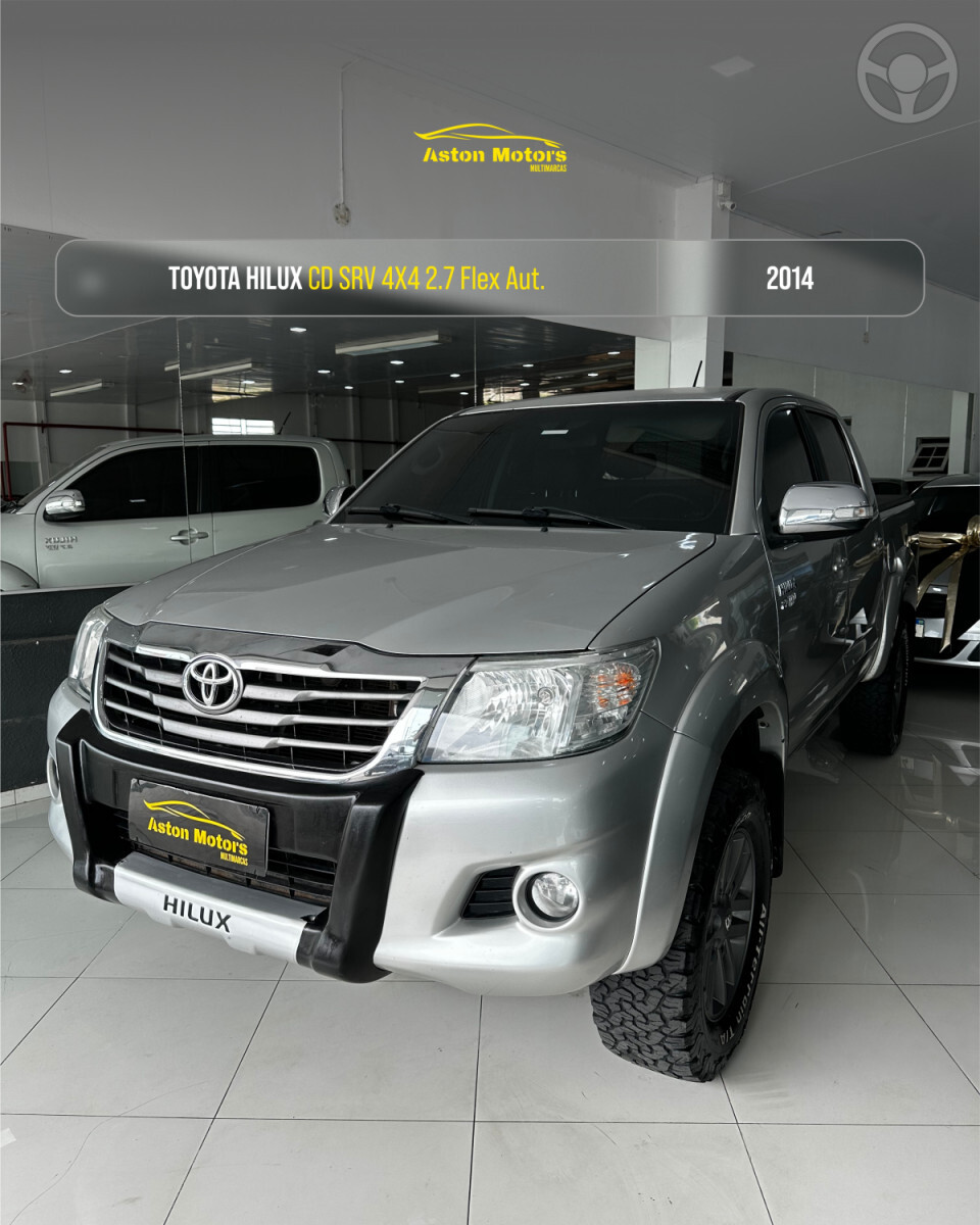 HILUX 2.7 SRV 4X4 CD 16V FLEX 4P AUTOMÁTICO - 2014 - PORTãO