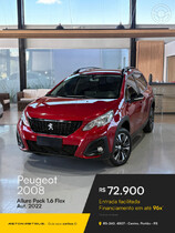 2008 1.6 16v allure pack flex 4p automatico 2022 portao