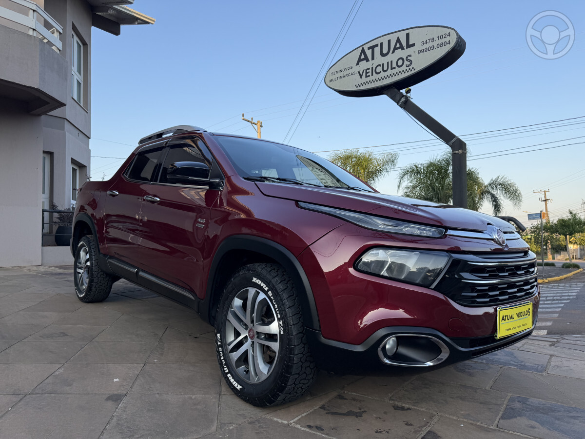 TORO 2.0 16V TURBO DIESEL VOLCANO AT9 4X4 AUTOMÁTICO - 2017 - VISTA ALEGRE DO PRATA