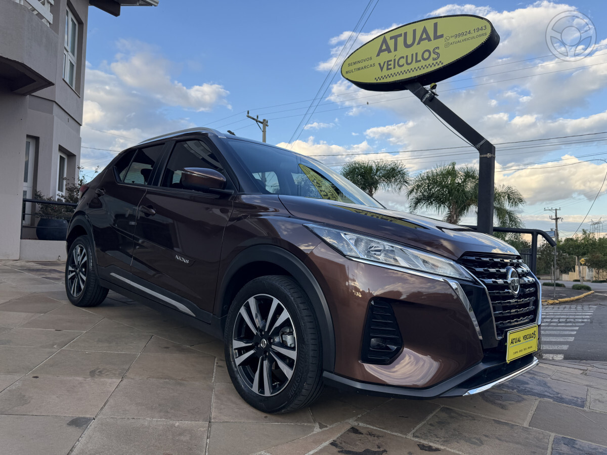 KICKS 1.6 ADVANCE 16V FLEX 4P AUTOMÁTICO - 2022 - VISTA ALEGRE DO PRATA