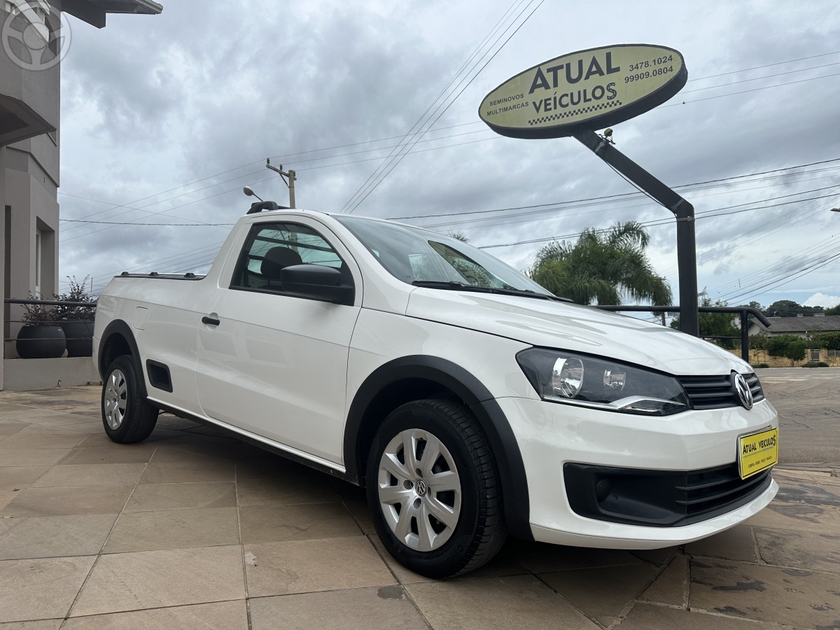 SAVEIRO 1.6 MI TREND CS 8V FLEX 2P MANUAL G.IV - 2015 - VISTA ALEGRE DO PRATA