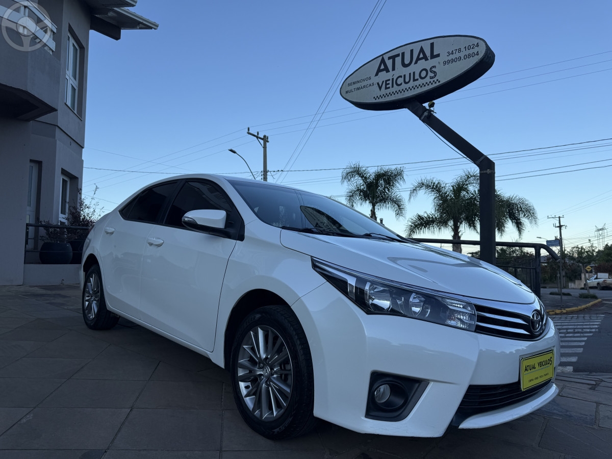 COROLLA 2.0 XEI 16V FLEX 4P AUTOMÁTICO - 2017 - VISTA ALEGRE DO PRATA