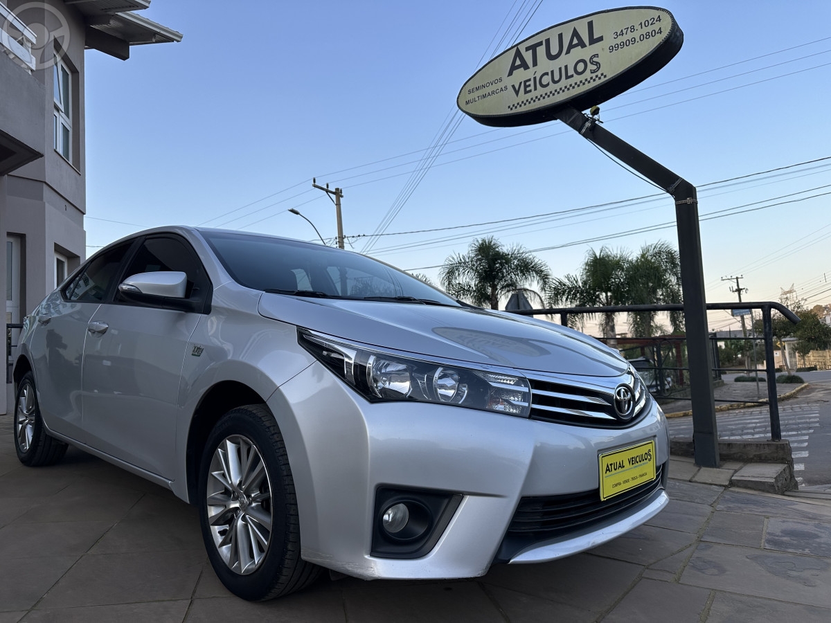 COROLLA 2.0 XEI 16V FLEX 4P AUTOMÁTICO - 2015 - VISTA ALEGRE DO PRATA