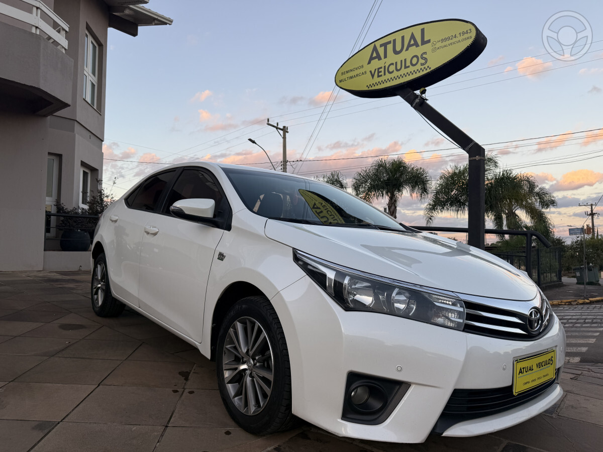 COROLLA 2.0 XEI 16V FLEX 4P AUTOMÁTICO - 2015 - VISTA ALEGRE DO PRATA