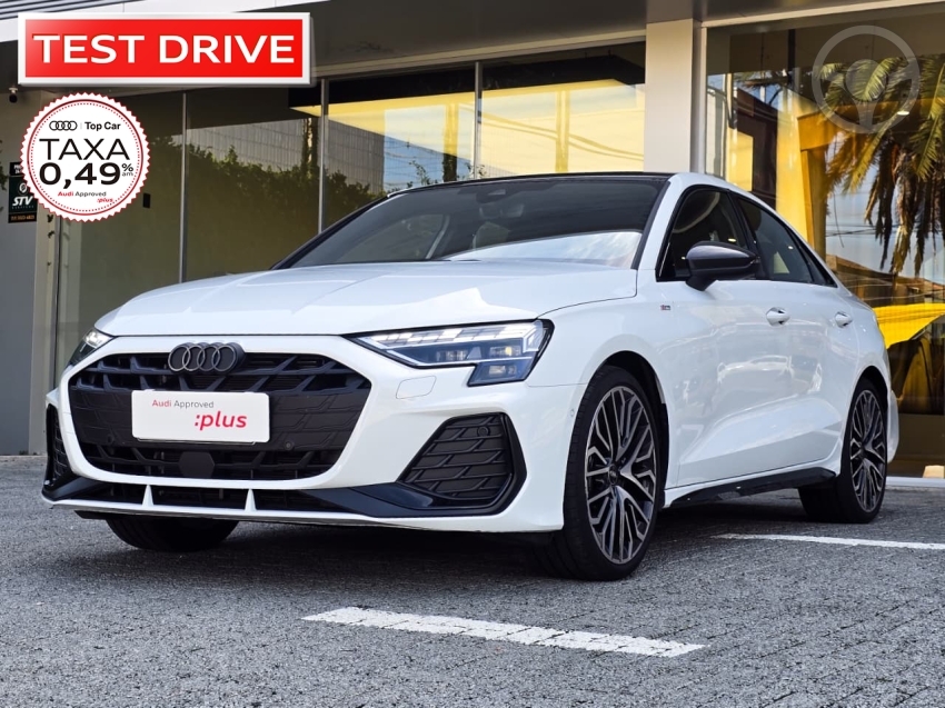 A3 2.0 TFSI PERFORMANCE BLACK SEDAN 4P AUTOMÁTICA - 2025 - CAXIAS DO SUL