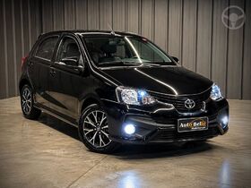 etios platinum 1.5 flex 16v 4p aut.  2019 novo hamburgo