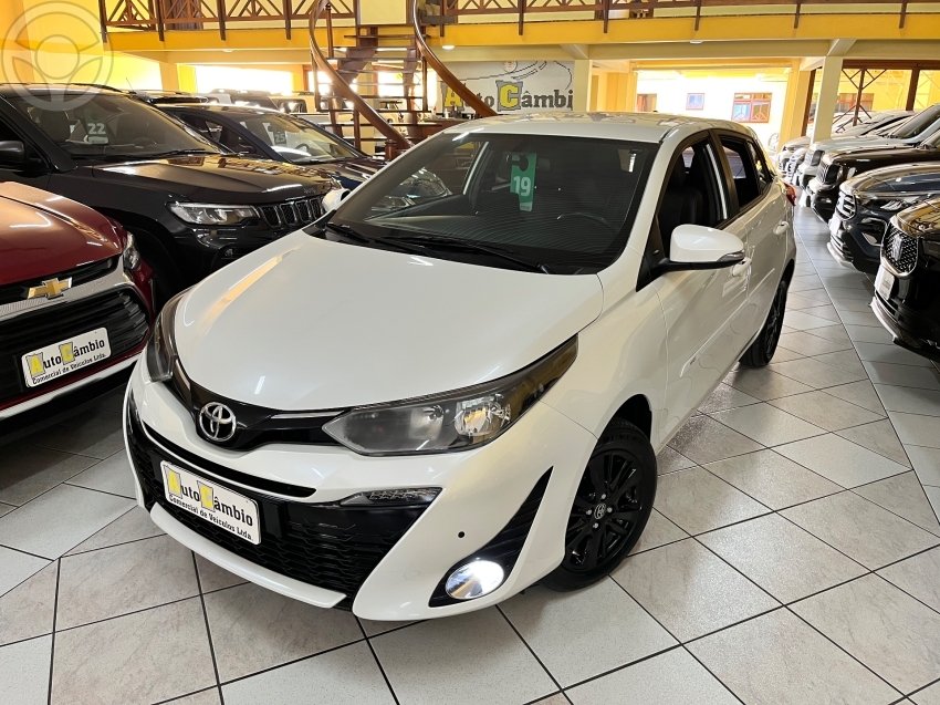 YARIS 1.5 XS 16V FLEX 4P AUTOMÁTICO - 2019 - NOVO HAMBURGO