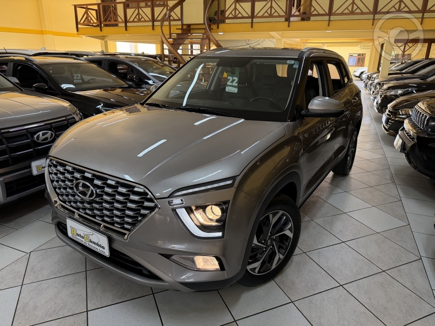 CRETA 1.0 PLATINUM TURBO 12V FLEX 4P AUTOMÁTICO - 2022 - NOVO HAMBURGO