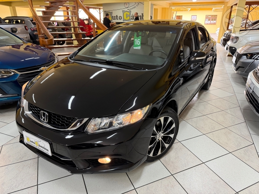 CIVIC 2.0 LXR 16V FLEX 4P AUTOMÁTICO - 2016 - NOVO HAMBURGO
